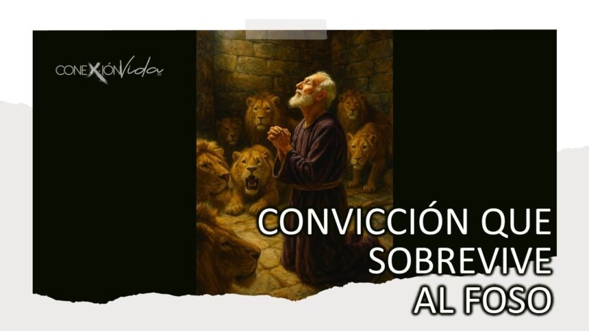 CONVICCIÓN QUE SOBREVIVE AL FOSO